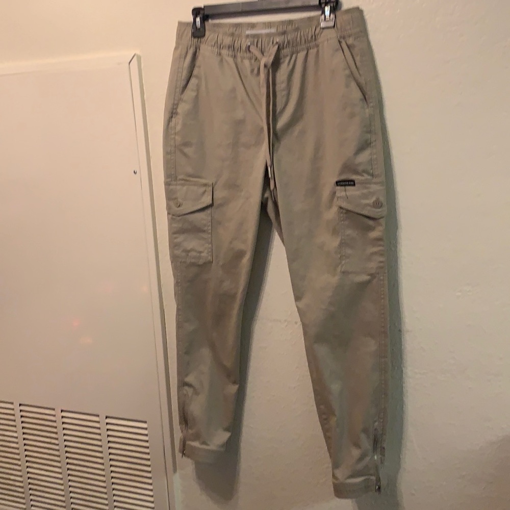 Calvin Klein jeans size medium: khaki slacks.
